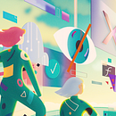 Kaspersky Secure Future - Cybersecurity diversity gap. Art Direction, Traditional illustration, and Digital Illustration project by Andrea Gendusa - 11.24.2020