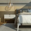 HOTEL BEDROOM. Un projet de 3D, Architecture , et Architecture d'intérieur de Rafaela Gelatti Senna - 04.11.2020