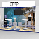 Modelado de Stand.. Een project van  3D-ontwerp van Adolfo Montilla Pelaez - 05.11.2020
