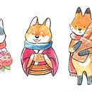 Villagers. Un proyecto de Ilustración tradicional y Pintura a la acuarela de Daniela López Marín - 07.12.2019