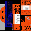 Dynamic Mono. Design gráfico, Tipografia, e Desenho tipográfico projeto de Demosthenes Tsapatsaris - 11.08.2019