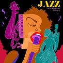 Cartel para el Día Internacional del Jazz en Mallorca, 2018. Un proyecto de Dibujo digital, Diseño de carteles, Publicidad y Teoría del color de Blanca Jaume Saura - 10.10.2017