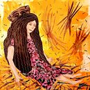 My project in Introduction to Children’s Illustration course: Rumpelstilzchen. Un progetto di Illustrazione tradizionale di Angela von Lerber - 28.11.2020