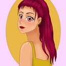 Mi Proyecto del curso: Retrato de personajes femeninos con Procreate. Digital Drawing, and Digital Illustration project by Alicia Moreno Milrado - 11.08.2020
