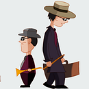 Mi Proyecto del curso: Los Musicos Gangsters . % Karen Gil tarafından hazırlanan Karakter Tasarımı projesi - 11.08.2020