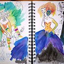 My project in Illustration Techniques to Unlock your Creativity course. Un projet de Illustration jeunesse et Illustration traditionnelle de Nelle Blanche - 01.04.2021