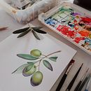 Mi Proyecto del curso: Ilustración botánica con acuarela. Een project van Traditionele illustratie y  Botanische illustratie van Marcela Burgos - 09.11.2020