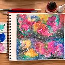 Mi Proyecto del curso: Técnicas modernas de acuarela. Un projet de Aquarelle de Karina Brito - 10.08.2020