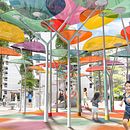 Colour Splash - Weather-changing Playscape . % Valerie Tan tarafından hazırlanan Pe, Ve zaj Mimarisi projesi - 11.11.2019