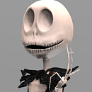 FanArt Jack Skellington . % David Díaz tarafından hazırlanan 3D, Konsept Sanatı, 3D Karakter Tasarımı, Ve 3D Modelleme projesi - 11.13.2020