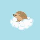 Ouriço sonhador. Un projet de Animation, Créativité avec les enfants, Dessin numérique, Conception de personnages et Illustration vectorielle de carina silva - 12.11.2020