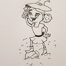 Mi Proyecto del curso: Introducción a la creación de personajes estilo cartoon . % anab_garbri tarafından hazırlanan Karakter Tasarımı projesi - 11.14.2020