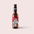 Creación etiqueta cerveza. Ilustração tradicional projeto de Vane Feola - 15.11.2020