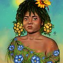 My project in Digital Fantasy Portraits with Photoshop course Ein Projekt aus dem Bereich Digitale Illustration von Atekwana Pascal - 16.11.2020
