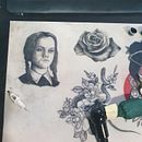 Meu projeto do curso: Tatuagem botânica com pontilhismo. Een project van  Tatoeageontwerp van jose machado - 26.04.2021