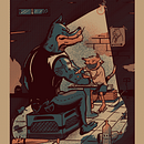 Animales de Calle. Ilustração tradicional, e Serigrafia projeto de Sergio Aguilera Chau - 18.11.2020