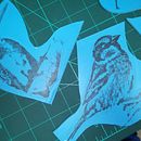 Mi Proyecto del curso: Carvado de sellos y técnicas de estampación. Un proyecto de Creatividad de monica calado - 18.11.2020