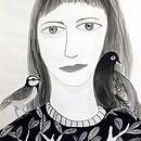 I love birds. Un progetto di Illustrazione con inchiostro di nina_persson - 19.11.2020