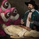 Rembrandt's painting fanart interpretation. Un proyecto de Diseño gráfico, Cine, vídeo y televisión de Gustavo Novellon - 13.10.2021