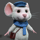 Raton Perez. 2D Animation, and 3D project by Carlos Sifuentes Haro - 11.20.2020