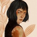 Mi Proyecto del curso: Retrato ilustrado con Procreate.  projeto de Gabriela Garibay Godínez - 20.11.2020
