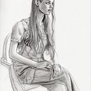 Mi Proyecto del curso: Retrato realista con lápiz de grafito. Een project van  Beeldende kunst,  Schetsen,  Tekening, Tekening met potlood, Realistische tekening, Traditionele illustratie,  Portrettekening,  Artistieke tekening y Anatomisch tekenen van Iván Greg - 20.11.2020