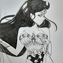 Wonder Woman Anime Artstyle . Comic, Drawing, Pencil Drawing, and Character Design project by fando1 - 11.22.2020