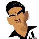 Garrincha, the Brazilian dribbler. Ein Projekt aus dem Bereich Kreativität und Traditionelle Illustration von igortaam - 22.11.2020