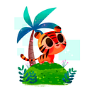 Animalicos. Un proyecto de Dibujo, Diseño de personajes, Ilustración digital e Ilustración infantil de Luján Fernández - 22.11.2020