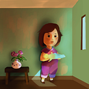 My project in Lighting Principles for Digital Painting course. Traditional illustration, and Lighting Design project by Anthem Nrv - 11.23.2020