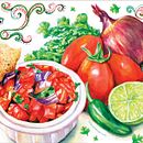 Salsa Recipe. Un progetto di Illustrazione tradizionale di Lala Bower - 23.11.2020