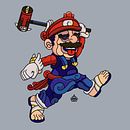 Videojuegos a la mexicana . Ilustração tradicional e Ilustração vetorial projeto de Carlos Sandoval - 24.11.2020