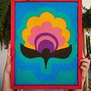 Meu projeto do curso: Bordado XL com agulha mágica. Een project van Borduurwerk van Rafaela Lech - 24.11.2020