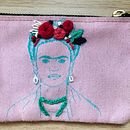 Bordando a Frida Kahlo. Projekt z dziedziny  Haft, Trad, c i jna ilustracja użytkownika Elsa Reig - 24.11.2020