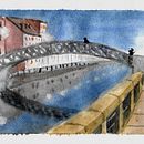 Naviglio Grande, Milano. Un proyecto de Pintura a la acuarela de Paola Dassori - 25.11.2020