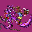 Mi Proyecto del curso: Ilustración digital aplicada a productos. Un proyecto de Concept Art, Diseño de personajes, Diseño de personajes 3D e Ilustración tradicional de Erick Prieto - 25.11.2020
