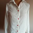 Mi Proyecto del curso: Corte y confección: diseña tu propia camisa. Un proyecto de Costura de Mireia González - 25.11.2020