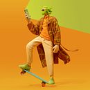"Bianka" - Humanismo Digital. Un proyecto de 3D, Animación de personajes, Diseño 3D, Diseño de moda, Diseño de personajes 3D y Modelado 3D de Jaime Alvarez Sobreviela - 25.11.2020