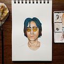 Mi Proyecto del curso: Cuaderno de retratos en acuarela. Un projet de Dessin, Dessin de portrait , et Aquarelle de Nicole Cam - 25.11.2020