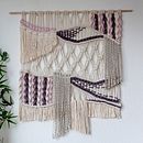 Mi Proyecto del curso: Introducción al macramé: creación de un tapiz decorativo. Macramê, Design de acessórios, Artesanato, Design de interiores, Decoração de interiores, e Tecido projeto de Loly P - 26.11.2020