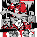 Proyecto del curso Ilustración vectorial de película - Time To Rememeber G2 Roster 2021 - Itsaso Molinero Hernández. Un projet de Illustration vectorielle, Conception d'affiches, Design graphique, Illustration traditionnelle , et Composition photographique de Itsaso Molinero Hernández - 29.09.2021