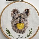 My project in Needle Painting for Beginners course. Bordado projeto de Erica Beaty - 26.11.2020