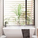 Natural Bathroom. 3D, and Architectural Illustration project by mattia_puglielli - 11.27.2020