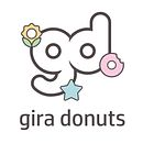 Proposta Logotipo GIRA DONUSTS. Caligrafia, Criatividade, e Design de logotipo projeto de Maria Luísa Guedes - 27.11.2020
