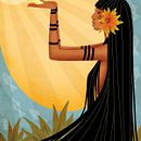 Oferenda ao Espírito Criador. Un progetto di Illustrazione tradizionale di francisco_veiga - 01.09.2021