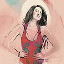 The Future Is Female | Berlin Boudoir Ein Projekt aus dem Bereich Editorial Illustration und Traditionelle Illustration von Monika Kozub - 29.11.2020