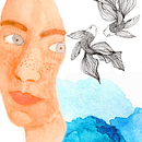 Mi Proyecto del curso: Retrato ilustrado en acuarela Ein Projekt aus dem Bereich Traditionelle Illustration von tutibyrjun - 02.12.2020