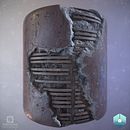 Damage Concrete Wall with Wooden Planks Generator. Un proyecto de 3D, Diseño 3D, Diseño de juegos, Modelado 3D y Videojuegos de Alessio Garcai - 28.11.2020