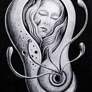 Mi Proyecto del curso: Retrato creativo en claroscuro con lápiz Ein Projekt aus dem Bereich Bleistiftzeichnung, Artistische Zeichnung und Traditionelle Illustration von Maria Alejandra Cardozo - 07.12.2020