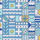 My project in Design of Textile Prints course . Desain Grafis proyek oleh tsipiwa - 12.11.2020